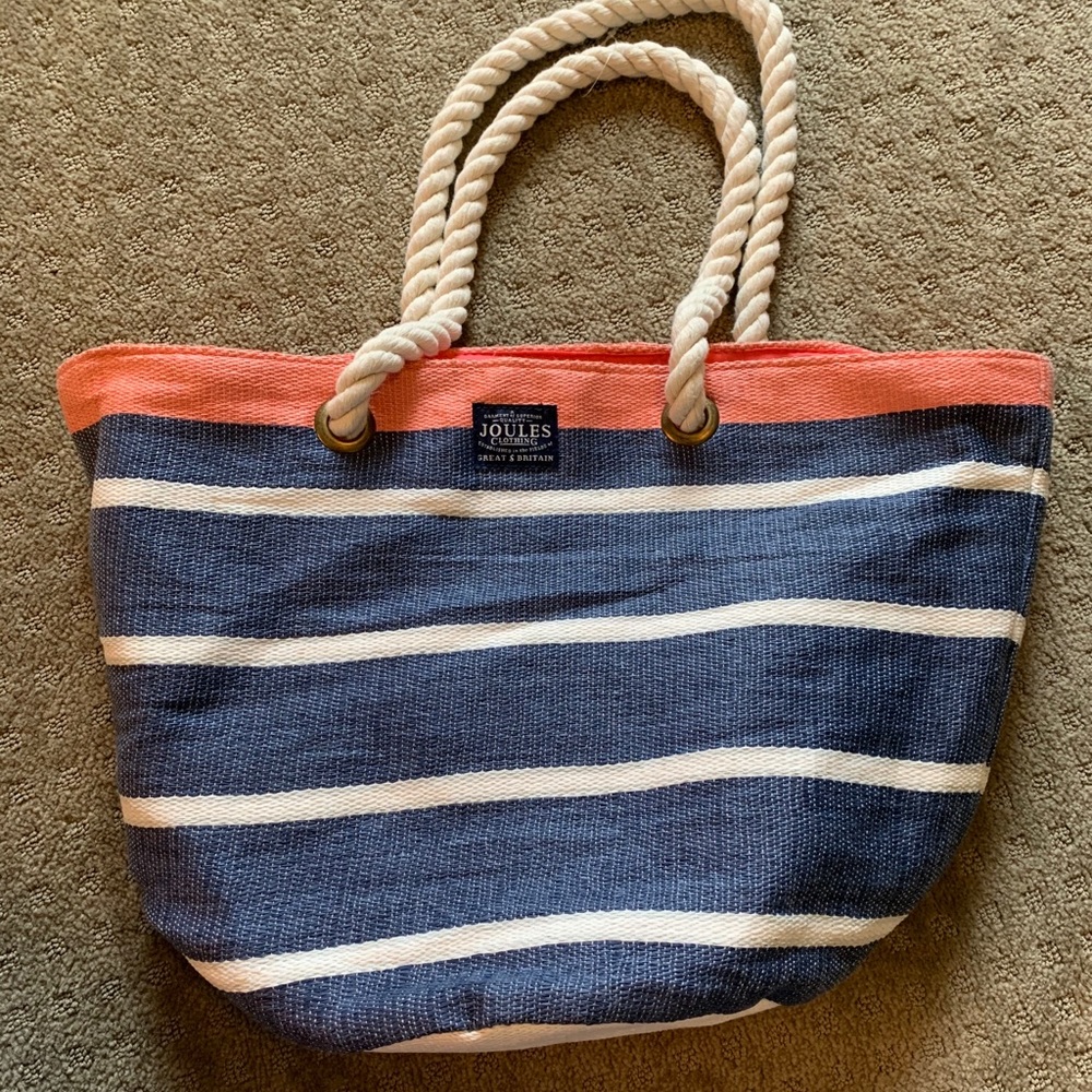 Joules beach tote